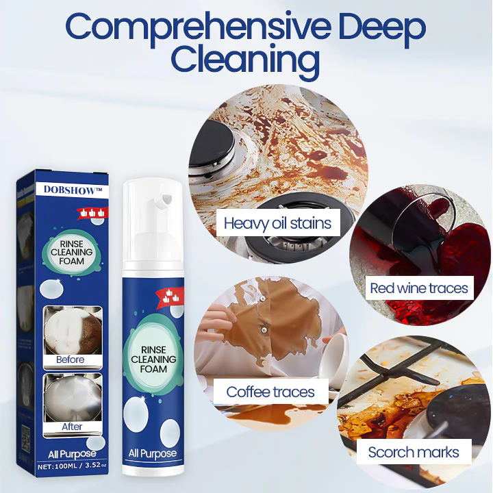 Dobshow™ All Purpose Rinse Cleaning Foam