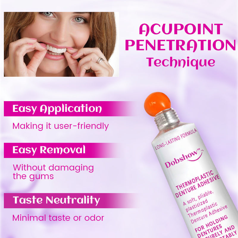 Dobshow™🔥New Year Special Offer🔥- 𝕤𝕒𝕧𝕖 𝕦𝕡 𝕥𝕠 -𝟞𝟝% 🅾🅵🅵 Thermoplastic Denture Adhesive