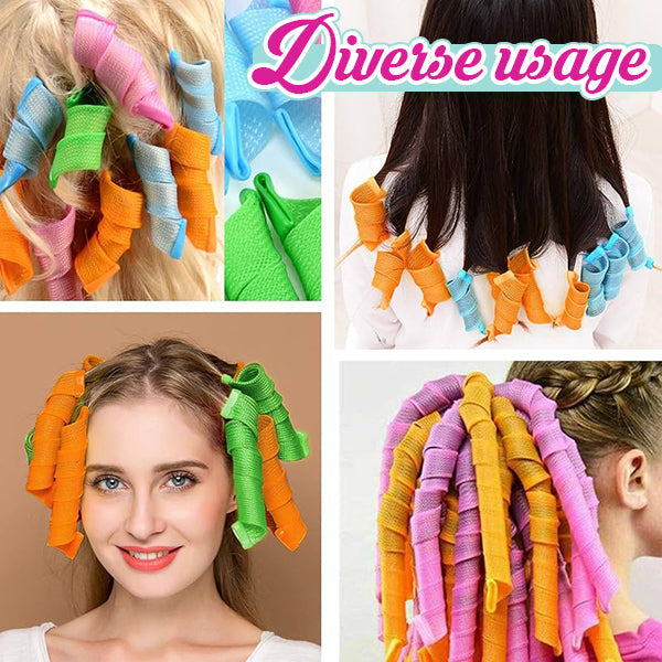 💖💖💖Dobshow™Heatless Curly Hair Roller Kit