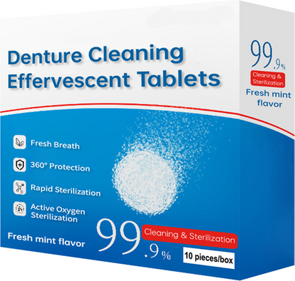 Denture Cleaning Effervescent Tablets-Z