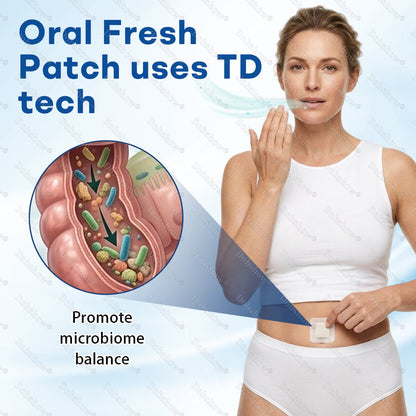 🍃Healrize® HalitosisFix Gut Patch | Target the Gut & Eradicate Bad Breath & 100% Natural
