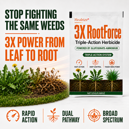 🍁Healrize® 3X RootForce Triple-Action Herbicide