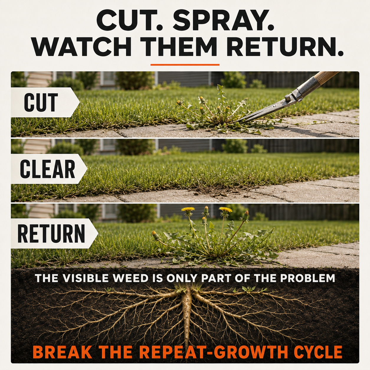 🍁Healrize® 3X RootForce Triple-Action Herbicide