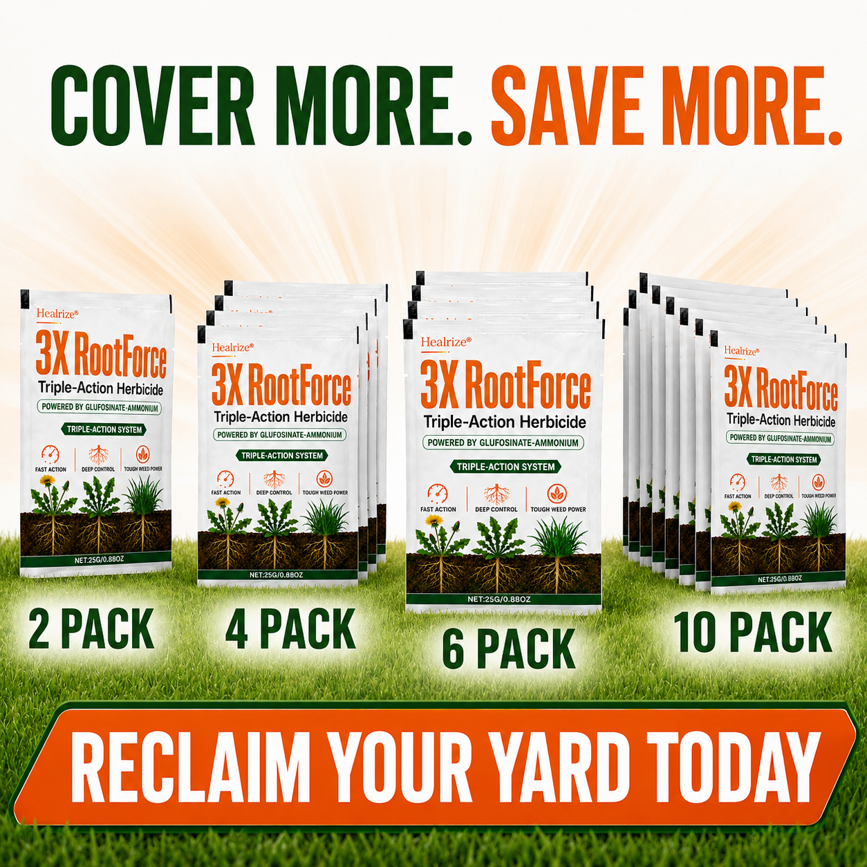 🍁Healrize® 3X RootForce Triple-Action Herbicide