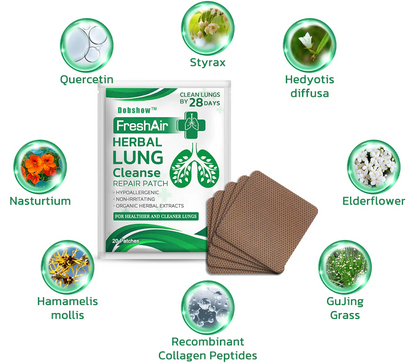 Dobshow™ FreshAir Herbal Lung Cleanse Repair Patch