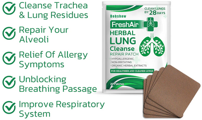 Dobshow™ FreshAir Herbal Lung Cleanse Repair Patch