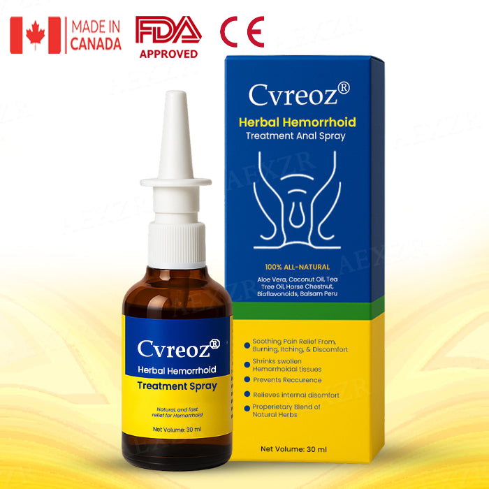 Cvreoz® Herbal Hemorrhoid Treatment Anal Spray