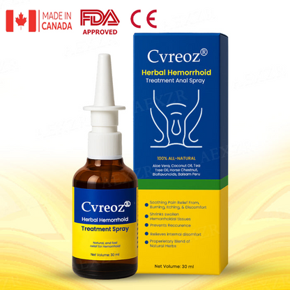 Cvreoz® Herbal Hemorrhoid Treatment Anal Spray