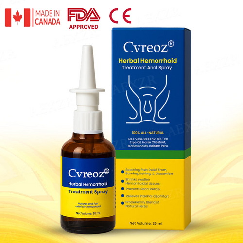 Cvreoz® Herbal Hemorrhoid Treatment Anal Spray